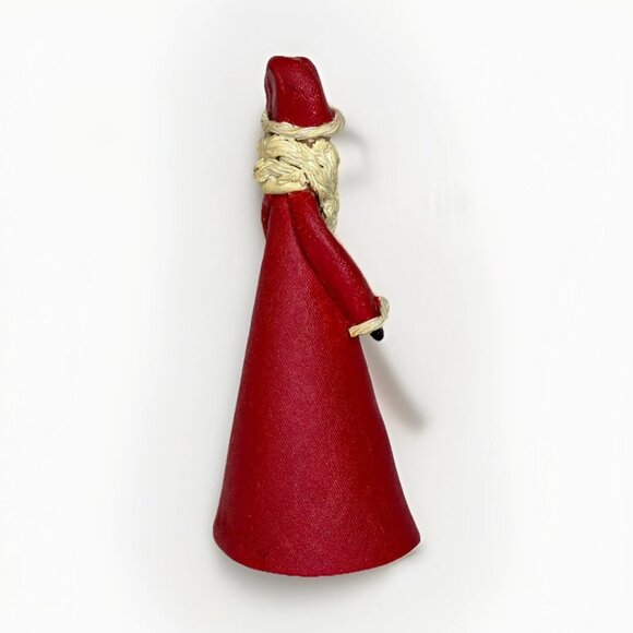 Vintage D. Hayes Pottery Santa Claus Figurine 8" 1970s Textured Sculpted Xmas - Picture 5 of 5